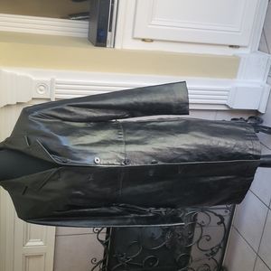 Gap women's leather coat